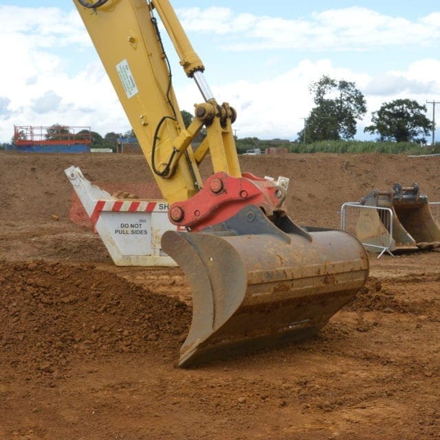 Grading and Excavation work at wellingborough