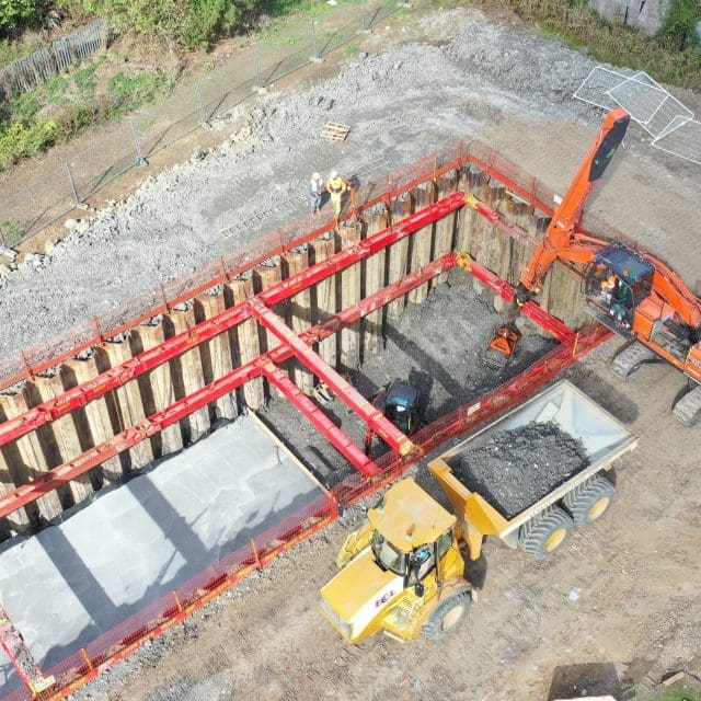 Wet Well Sewer Pumping Station