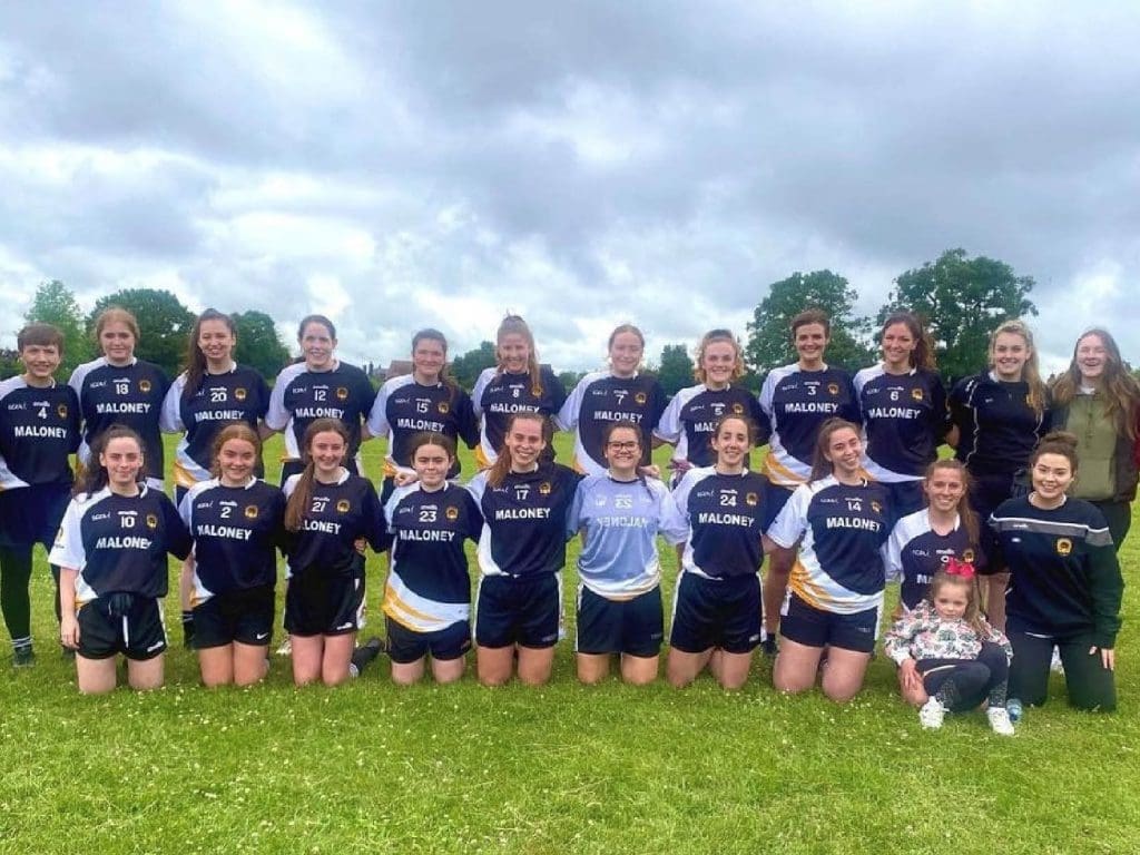 Claddagh Gaels all girls team in Luton